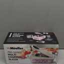 Mueller Pro-Series 10-in-1, 8 Blade Vegetable Chopper, Onion Mincer, Cutter, Dicer, Egg Slicer with Container, French Fry Cutter Potatoe Slicer, Home Essentials & Kitchen Gadgets, Salad Chopper