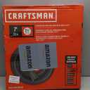CRAFTSMAN CMXZVBE38763 2-1/2 in. x 7 ft. POS-I-LOCK Wet Dry Vac Hose Attachment Kit, Industrial-Grade Shop Vacuum Replacement Hose, Fits Most Wet/Dry Vacuums with a 2-1/2 in. Diameter