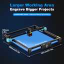 Twotrees TTS-20 Pro Laser Engraver, 20000mW Laser Engraver Machine and Cutter, Ideal for DIY Laser Engraving Projects. Processes Wood, Metal, Acrylic, and Glass 27.4-inch 23.4-inch Laser Cutter