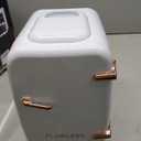 Finishing Touch Flawless Mini Beauty Fridge for Makeup and Skincare, White, 4 Liter