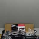 TIDYME Garage Tool Organizer Wall Mount - 32 inches - Sturdy Storage Rack with Adjustable Hooks, Anti-Rust - Easy Installation, 200lbs Capacity - Garden Tool Organizer (02 Racks & 04 Hooks) (Black)