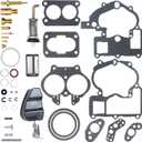 Carburetor Rebuild Kit Fit For Mercury Marine,For Mercruiser 3.0/4.3/5.0/5.7 Carburetor Rebuild Kit,For Rochester 2 barrel carburetor/Mercruiser 2bbl Carb (With Float)