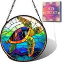 Sea Turtle Ocean Acrylic Suncatcher Sun Catchers Indoor Window Gifts 9.8"