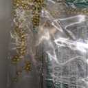 300pcs 18K Gold Filled Beads for Bracelets 3mm Round Smooth Spacer Mini Seamless Brass Beads for DIY Crafts Jewelry Making