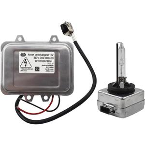 5DV 009 000-00 Xenon Headlight Ballast with Igniter and D1S Bulb Replacement for 2007-2014 Escalade 2008-2014 Town Country 2006-2009 BMW E60
