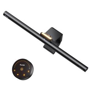 Quntis Monitor Light Bar with Remote, 16.7'' Eye Care No Glare Computer Light Bar with Backlight, Auto-Dimming & Timer, Stepless Dimming Monitor Lamp for Desk Gaming Home Office Curved Monitors