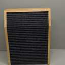 Wood Dog Ramp for Bed, 5-Level Adjustable Height (10" to 21") Pet Ramp with Non-Slip Surface for Couch, Bed and Car, Foldable Dog Stairs for Small, Medium to Large Dogs, Up to 200LBS (Natural)