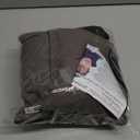 Riverland Travel Pillow Neck Pillow Strong Support Easy to Carry Compact Designed in Japan Useful in Office naps Airplane car Train for Sleeping (Olivegray)