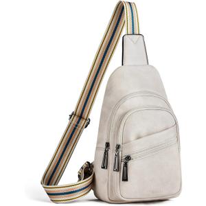 Mroede Sling Bag Crossbody Bags for Women Small Cross Body Bag Fanny Packs Chest Sling Purse for Daily Travel Leisure Sport