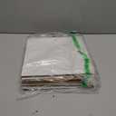 Mat Board Center, 25 pack 10x10 Corrugated Cardboard sheet, 1/8 inch thick, Flat Cardboard Inserts for Mailing, Packaging & Shipping, Cardboard Backing, Craft Card Board (White on one side)