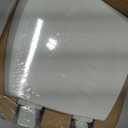 Mayfair Cassel Slow Close Toilet Seat, Easy Clean, Non Slip Premium Wood Seat, Easy Install, Made in USA, Elongated, White