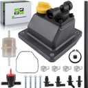 Fuel Pump for Kohler CH18 CH19 CH20 CH22 CH23 CH25 CH640 CH730 Replaces 24 559 02-S 24-559-03-S 24 559 05-S 24-559-08-S 24-559-10-S with Fuel Filter with Generator Fuel Tank Shut off Valve