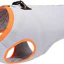 SGODA Dog Cooling Vest Harness Cooler Jacket Grey Orange XL 28-32inch