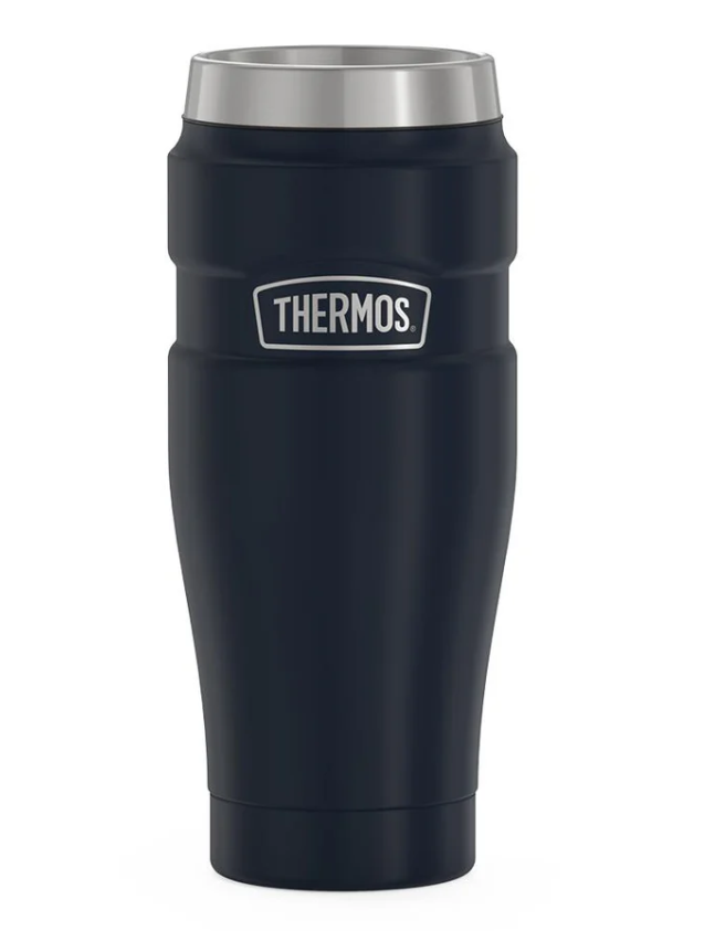 THERMOS 16oz STAINLESS KING TUMBLER MIDNIGHT BLUE