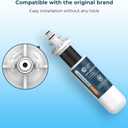 Crystala Filters Replacement for LG LT700P/ADQ36006101 Water Filter, NSF 42 Compatible with Kenmore Clear 9690, 469690, ADQ36006101, ADQ36006102, LFX28968ST & LT120F, 3 Packs