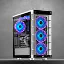 Corsair QL Series, Ql120 RGB, 120mm RGB LED Fan, Single Pack - Black