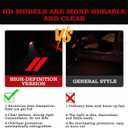 2Pcs/Set Car Door Lights for Dodge Charger 2010-present, Courtesy LED Ghost Shadow Light Projector Lamps Accessories (red)