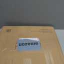 Bernhard Products Large Wall Clock 18 Inch Silent Non Ticking Movement Quartz Battery Operated Round Easy to Read Decorative Classic Brown Home/Kitchen/Office/Classroom/School Clocks, Black Numbers