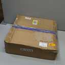 22 Inch Lighted Snow Flocked Christmas Wreath with Red Bow Ball Ornaments PineCones Berries Holiday Hanging Decoration for Door, Wall, Mantel