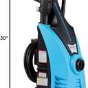 Pulsar PWE2001V Electric Portable High Pressure Washer, PSI 2000, Cleans Cars/Fences/Patios