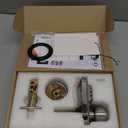 Bravex Keyless Entry Door Lock Deadbolt Keypad Sabbath Lock Stainless Steel 100% Mechanical Pass Code/Key No Risk of Low Power