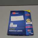 Avery Easy Peel Printable Address Labels with Sure Feed, 1" x 2-5/8" Customizable Stickers, White, 3,000 Blank Mailing Labels, Great for Mailing, Shipping, and More (5160)