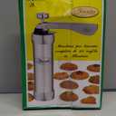 Cookie Press Gun & Cookie Maker Machine - Spritz CookiePress Kit with 20 Discs & 4 Piping Tips | Cheese Press for Baking & Cake Decorating, Perfect for Thanksgiving Christmas