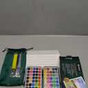 Artecho Watercolor Paint Set 100 Colors with Metallic in Portable Box, Paint Kit with Watercolor Papers and Brushes, Water Color Set for Beginners & Professionals