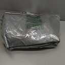 HOMESURE 8 Pack Large Strong Moving Bags with Zippers & Carrying Handles - Water-Resistant - Heavy Duty Storage Tote for Space Saving, Fold Flat, Alternative to Moving Box (Semi-Transparent)