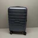 BAGSMART Carry On Luggage 22x14x9 Airline Approved with Spinner Wheels,Lightweight 20 Inch Luggage with TSA Lock,Expandable Hard Shell Carry On Suitcases for Men Women,Royal Blue