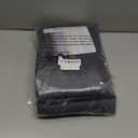 ChrisDowa Grommet Blackout Curtains for Bedroom and Living Room - 2 Panels Set Thermal Insulated Room Darkening Curtains (Dark Grey, 42 x 63 Inch)