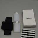 3oz Urine Test Complete Kit, 2 Smaller Translucent Portable Empty Bottle, Hidden Hi-Stretch Leg Strap and Thermal Sample Bag, 10 Temperature Test Strips, Urine Bottle Kit Test Practice at Home