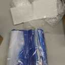 6 Pcs Fluorescent Light Covers for Ceiling Lights with 48 Magnets Decorative Magnetic Light Filters for Classroom Office Kitchen Decoration(Blue Sky)