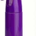 Hula Home Continuous Spray Bottle for Hair (10.1oz/300ml) Empty Ultra Fine Plastic Water Mist Sprayer  For Hairstyling, Cleaning, Salons, Plants, Essential Oil Scents & More - Purple