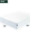 ZINUS 12 Inch Green Tea Cooling Memory Foam Mattress [New Version], King, Fiberglass Free, Medium Firmness, Cooling Gel Foam, Certified Safe Foams & Fabric, Mattress in A Box