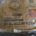 AMGYM 2 Inch Bumper Plates10-500lbsBarbell Rubber Olympic Weight Plates Set for Home Gym, Strength Training & Weight Lifting, Multiple Options Colors