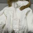 Pioneer Camp Women's Winter Coats Warm Thicken Long Puffer Jacket Waterproof Quilted Parka with Removable Faux Fur Hood (XX-Large, Brilliant White)