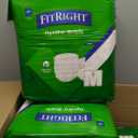 FitRight Adult Diapers, Extra+ Heavy Absorbency, M (Waist Size 32in-44in), 80 Count, OptiFit Incontinence Briefs for Men and Women, Disposable, Moisture-Wicking, Leak Protection