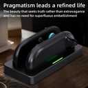 Charging Dock for Nintendo Switch 2 Joy-Con Controllers  2 in 1 Fast Charger Station LED Indicators Intelligent Overcharging Protection