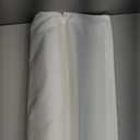 White Cordless Roman Shades, Classic Premium Blackout Roman Window Shades, Custom Washable Fabric Roman Shades for Any Room Setting (1 Piece)