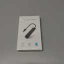 USB 3.0 Hub, 4-Port USB Hub, USB Expander for Laptop, Xbox, Flash Drive, Hard Drive, Gaming Device, Printer, Camera, Keyboard, Mouse, and More