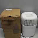 Air Purifiers for Home with High Efficiency Filter Up to 1076 Ft for Pet Hair, Odors, Pollen, Smoke, Compact Air Cleaner with 3 Speeds, Timer, Aroma Quiet 360Intake Filter, White