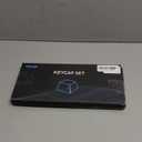 dagaladoo Purple Clear keycaps, Transparent keycaps 60 75 100 Percent, Crystal keycap Set, Shine Through Key caps Ceramic Style, MDA Profile Keyboard Key Cap for Mx Switches Mechanical Keyboard (115key)