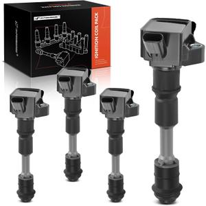A-Premium 4PCS Ignition Coil Packs Compatible with Volvo - L4 2.0L - S60 V60 XC60 2015-2020, S60 Cross Country 2017-2018, S80 XC70 2015-2016, S90, V90 Cross Country, V60 Cross Country, V90, XC40, XC90