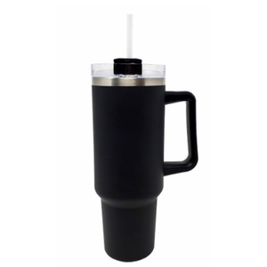 Vessel Stainless Steel Tumbler with Handle - Black