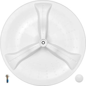 Compatible with Whirlpool W10902814 Washer Wash Plate(With cover and screws)