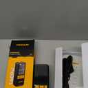 Tire Inflator Portable Air Compressor - 4X Faster 160 PSI Portable Air Pump for Cars - Cordless Tire Inflators with Gauge - Portable Tire Inflator for Car, Pickup, Bike and More