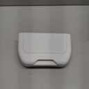 Hanging Folding Mini Trash Can for Kitchen Cabinet Door, Small Collapsible Garbage Bin Under Sink,Wall Mounted Waste Bin- Container Cabinet/Bedroom/Bathroom (3L)(White)