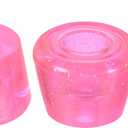 PATIKIL Roller Skate Toe Stops with Screwdriver 82A Rubber Brake Stoppers Block for Roller Skate Accessories Replacement (Pink)