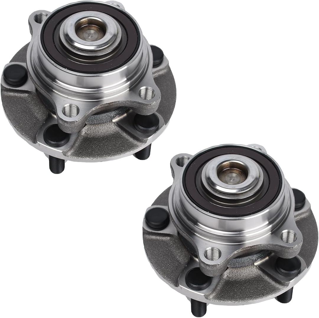Autoround 513268 [2 Pack] Front Wheel Hub and Bearing Assembly Fit for RWD 2003-2007 Infiniti G35, 2003-2009 350Z